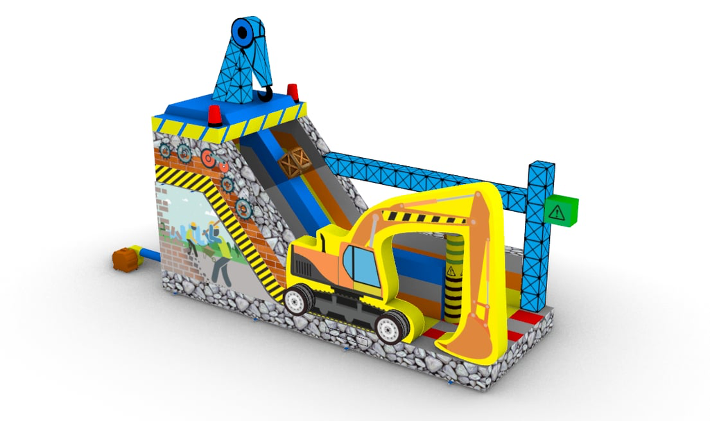 Toboggan de construction